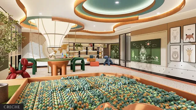Creche at Chandak Sarvam (artist's impression)