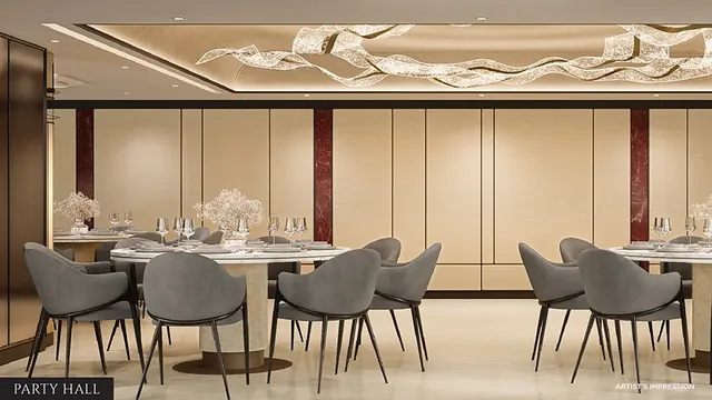 Party Hall at Chandak Sarvam (artist's impression)