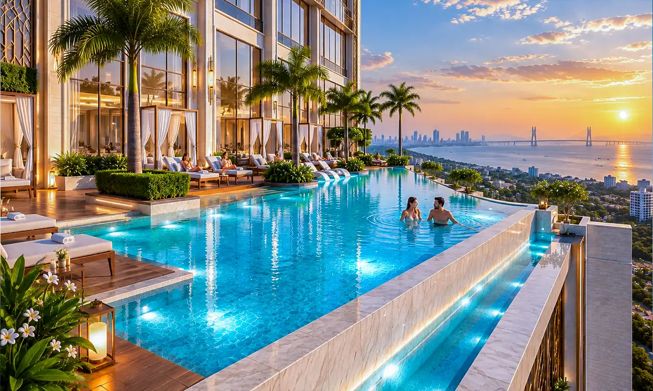 Infinity Pool at Sunset