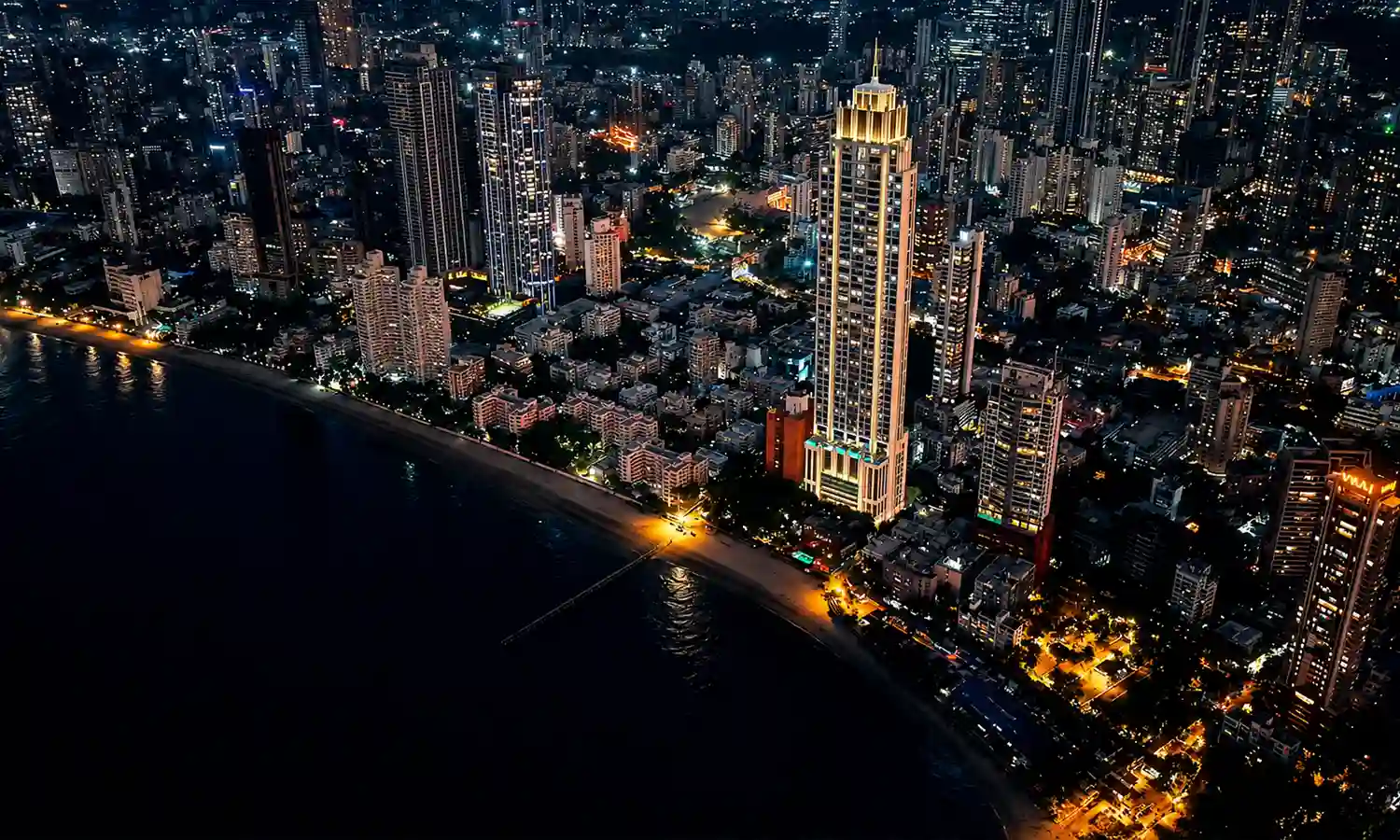 Prabhadevi Skyline by Night